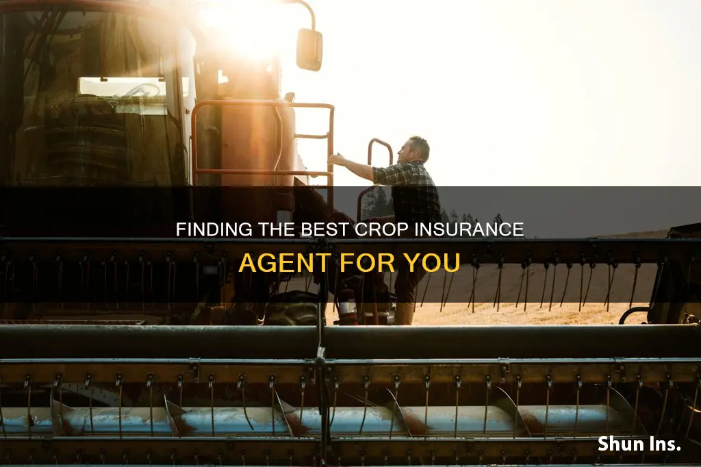 how to find the right crop insurance agent