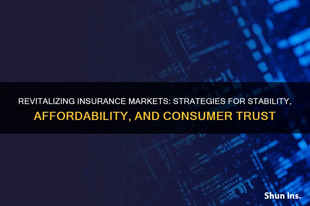 how to fix insurance markets