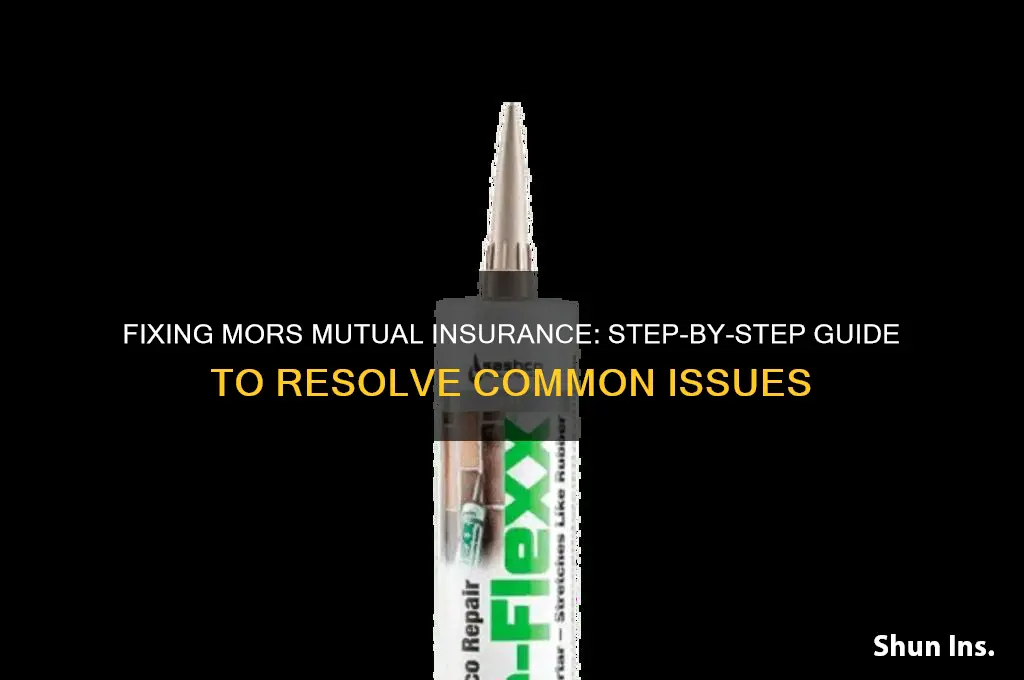 how to fix mors mutual insurance