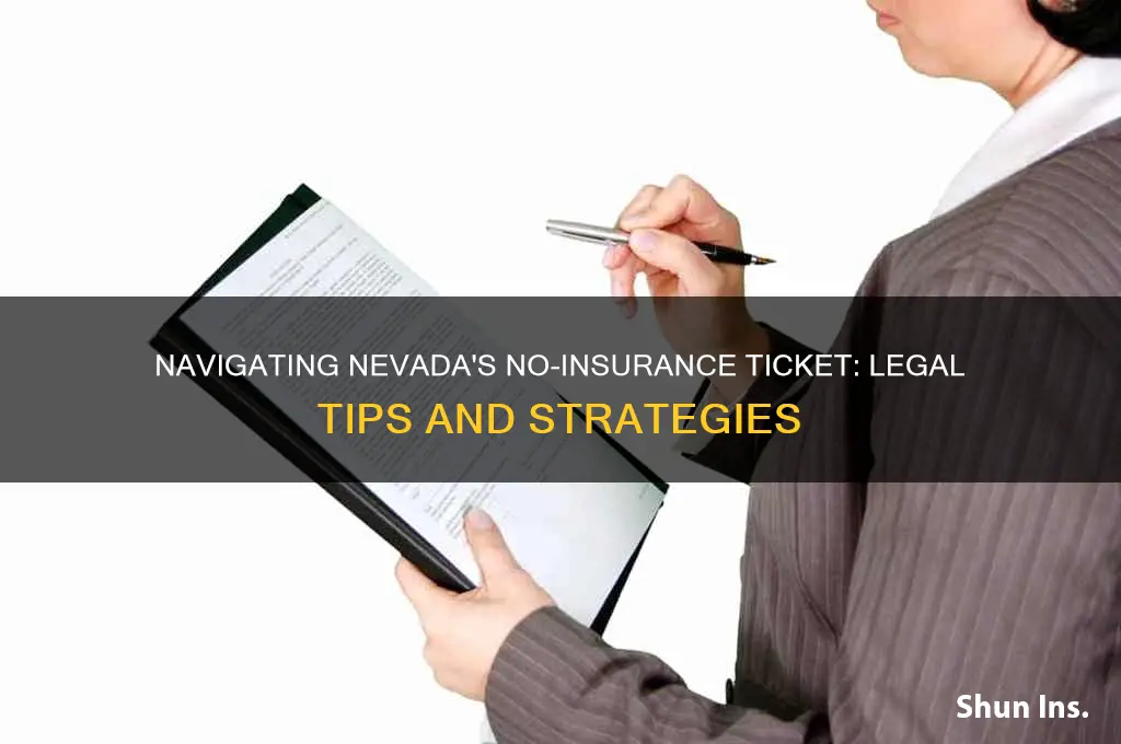 how to fix ticket no insurance nevada lawyer