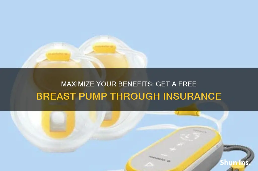 how to free breast pump through insurance