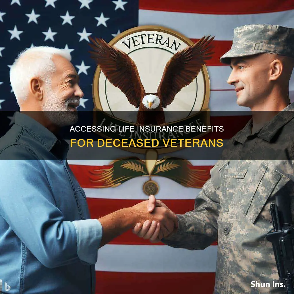 how to get a deceased veterans life insurance