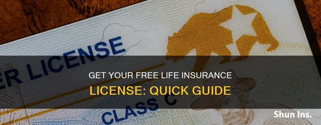 how to get a free life insurance license