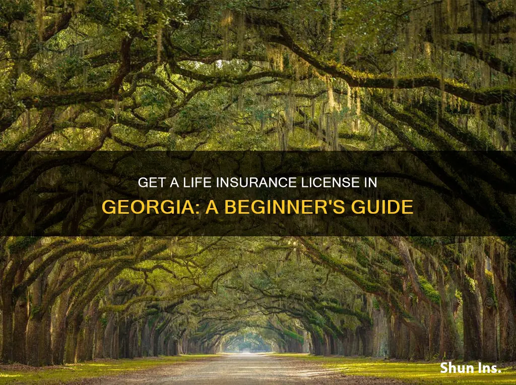 how to get a life insurance license in Georgia