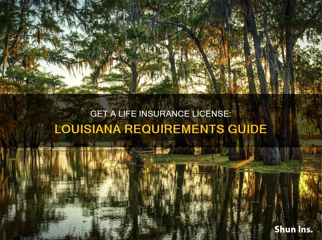 how to get a life insurance license in louisiana