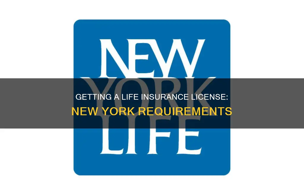 how to get a life insurance license in New York