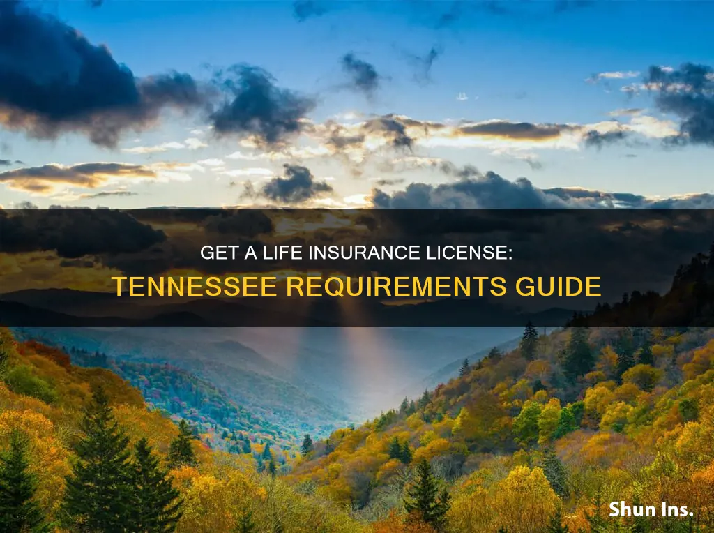 how to get a life insurance license in Tennessee