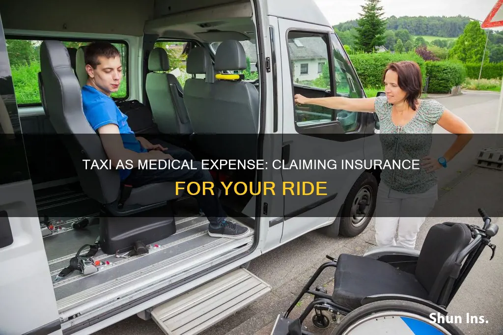 how to get a taxi through medical insurance