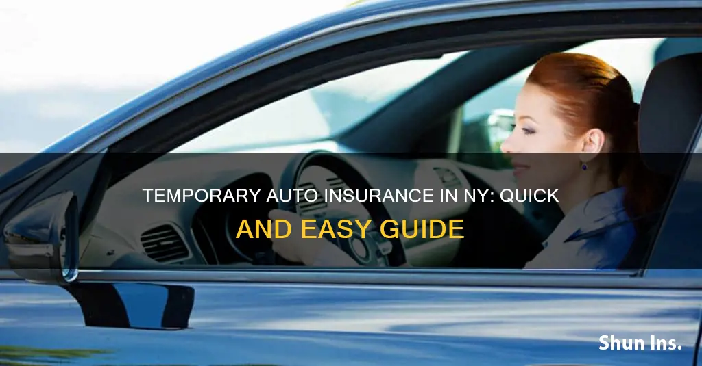 how to get a temporary auto insurance in ny