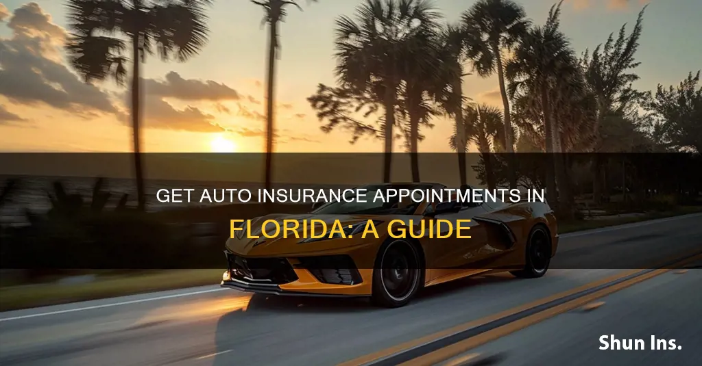 how to get an auto insurance appointment in Florida