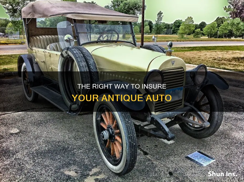 how to get antique auto insurance