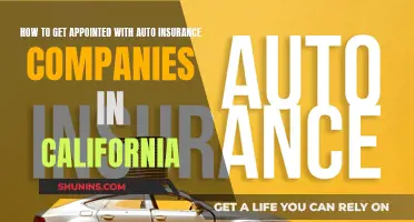 Get Appointed: Auto Insurance in California