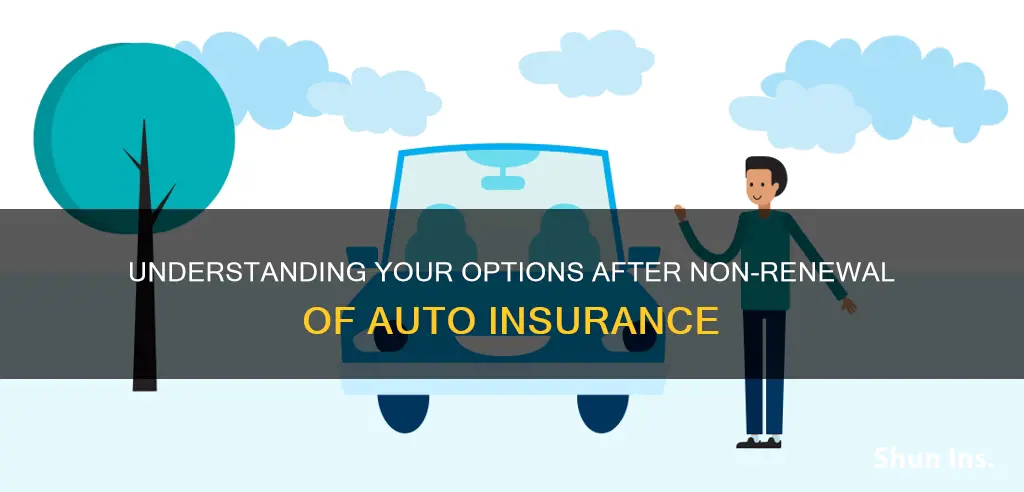 how to get auto insurance after non renewal