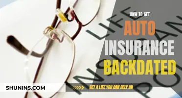 Backdating Auto Insurance: What You Need to Know