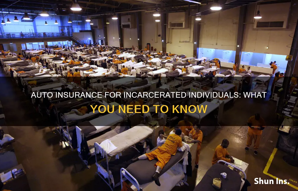 how to get auto insurance for someone in prison