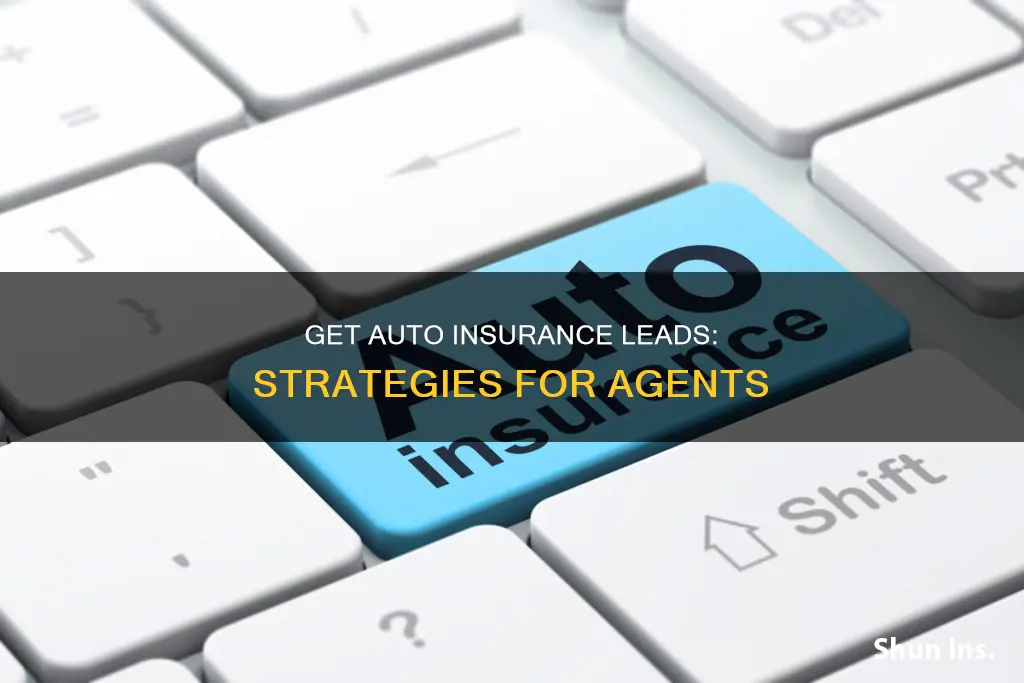 how to get auto insurance leads for agents