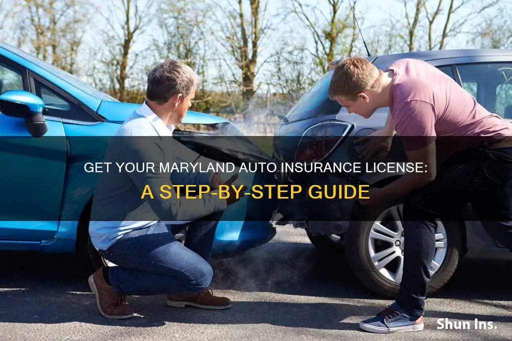 how to get auto insurance license in maryland