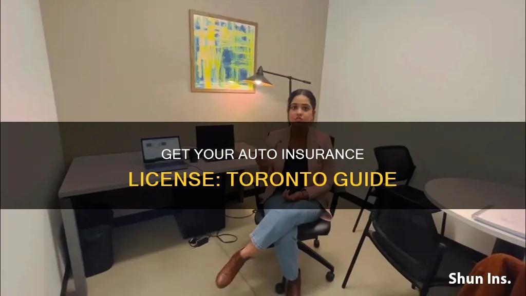 how to get auto insurance license in toronto