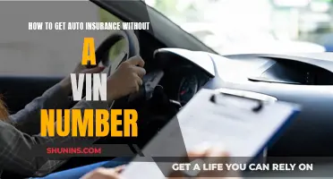 Get Auto Insurance: No VIN Required