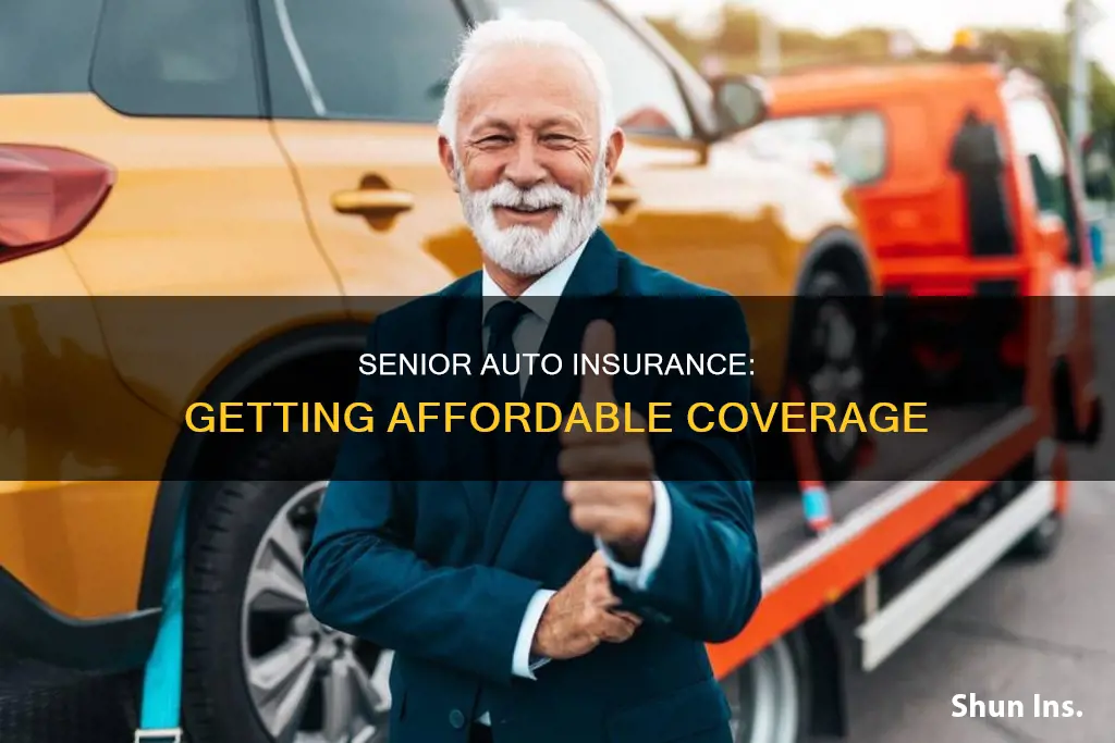 how to get cheap auto insurance for senior citizens