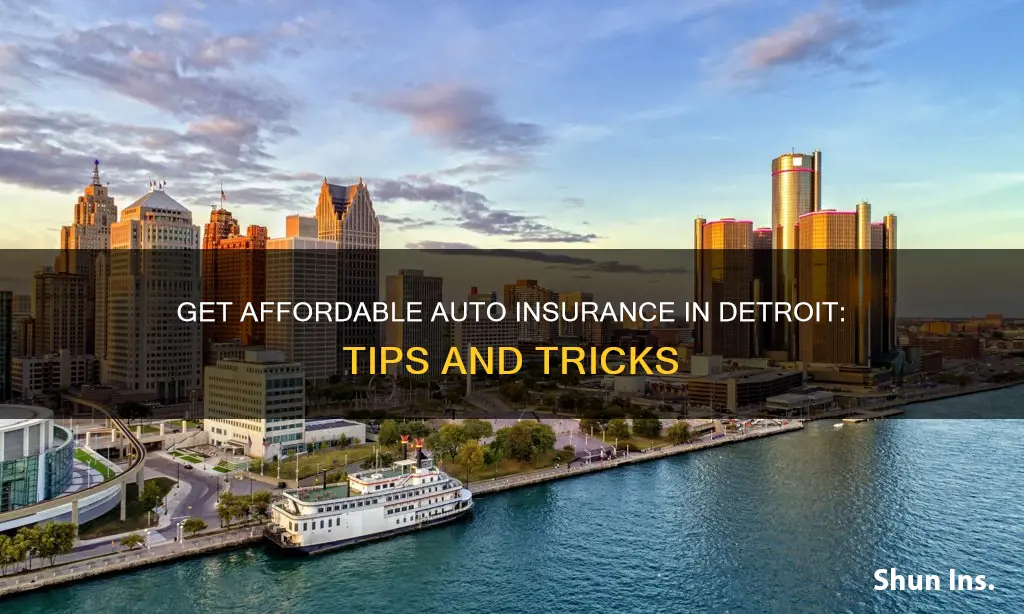 how to get cheap auto insurance in detroit