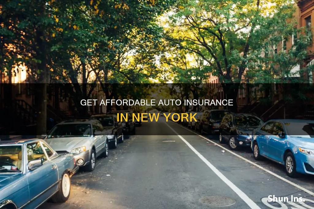 how to get cheap auto insurance in New York