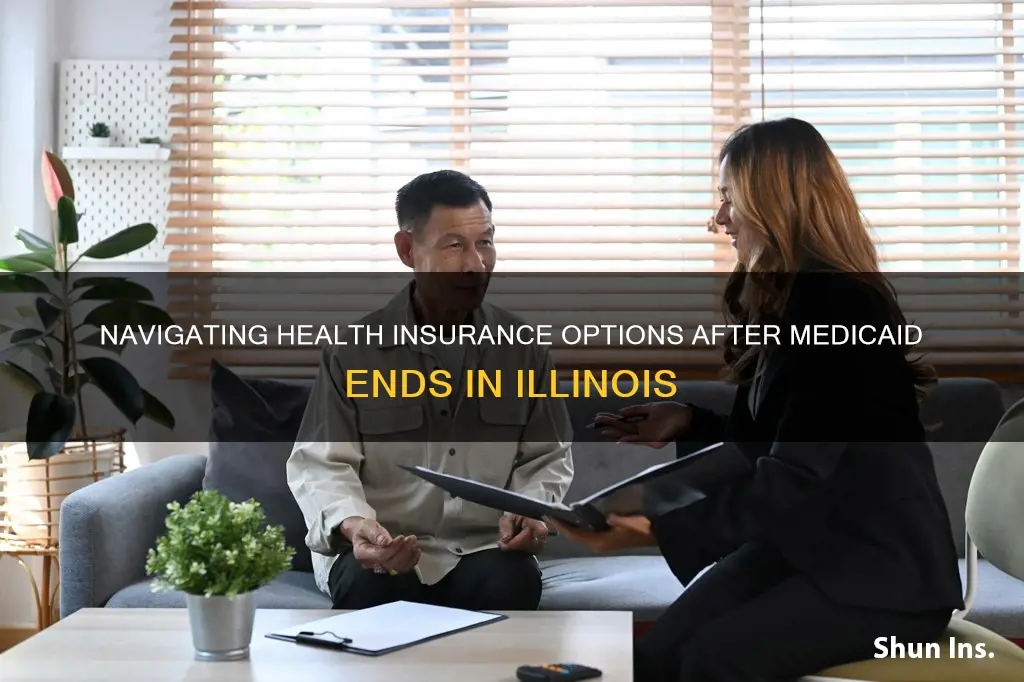 how to get health insurance when medicaid ends illinois