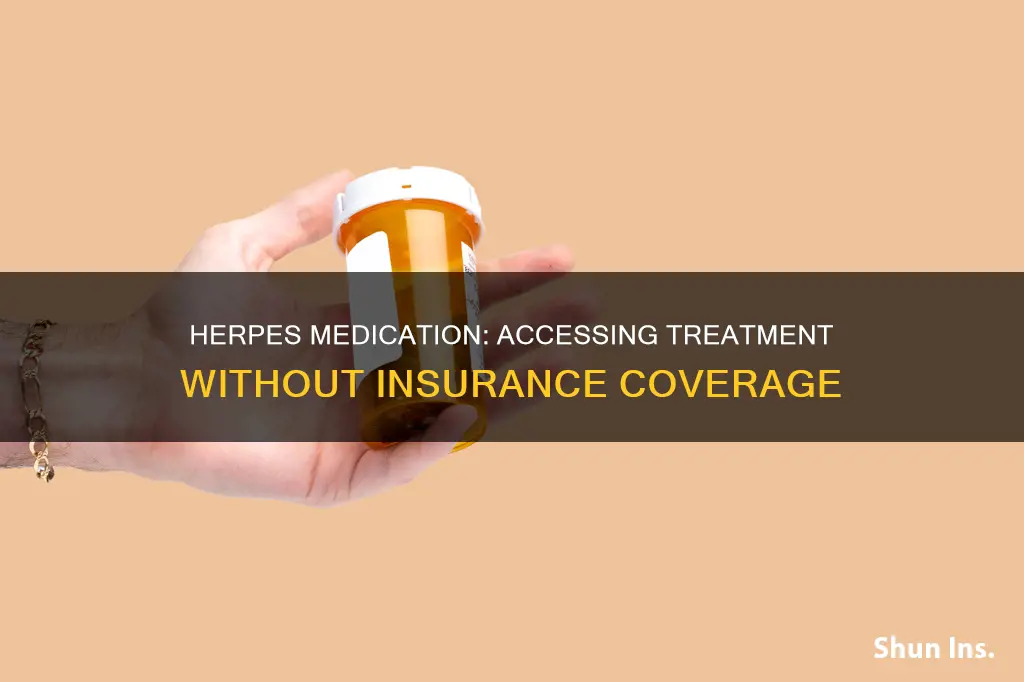 how to get herpes medication without insurance