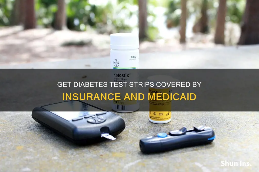 how to get insurance to cover diabetes test strips medicaid
