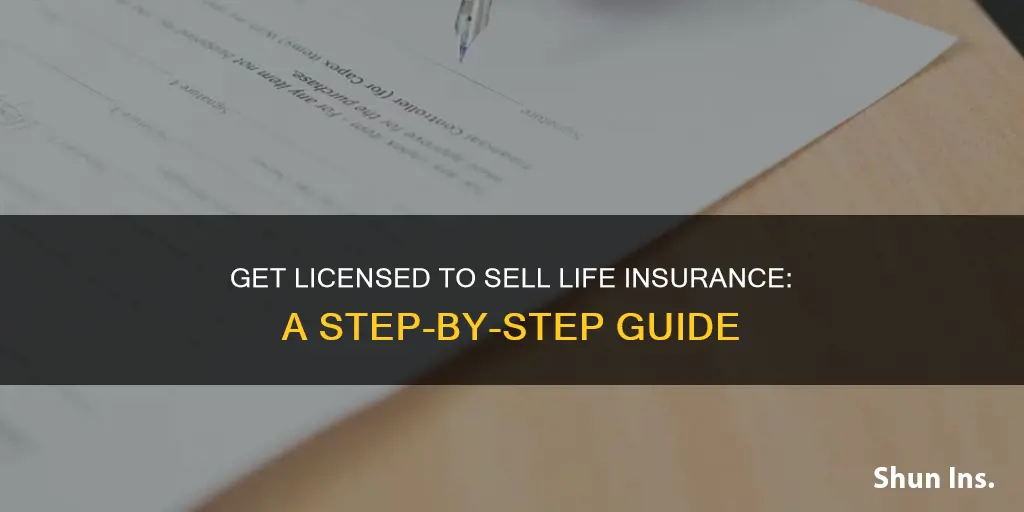 how to get license to sell life insurance