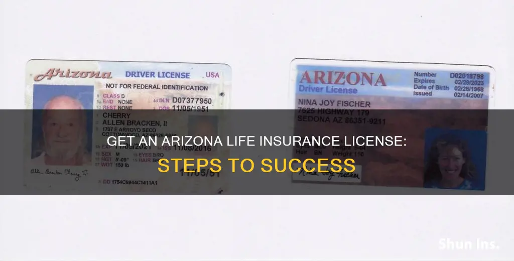 how to get life insurance license in Arizona