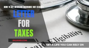 Medicaid Insurance: Understanding the 'Not Eligible' Letter for Taxes