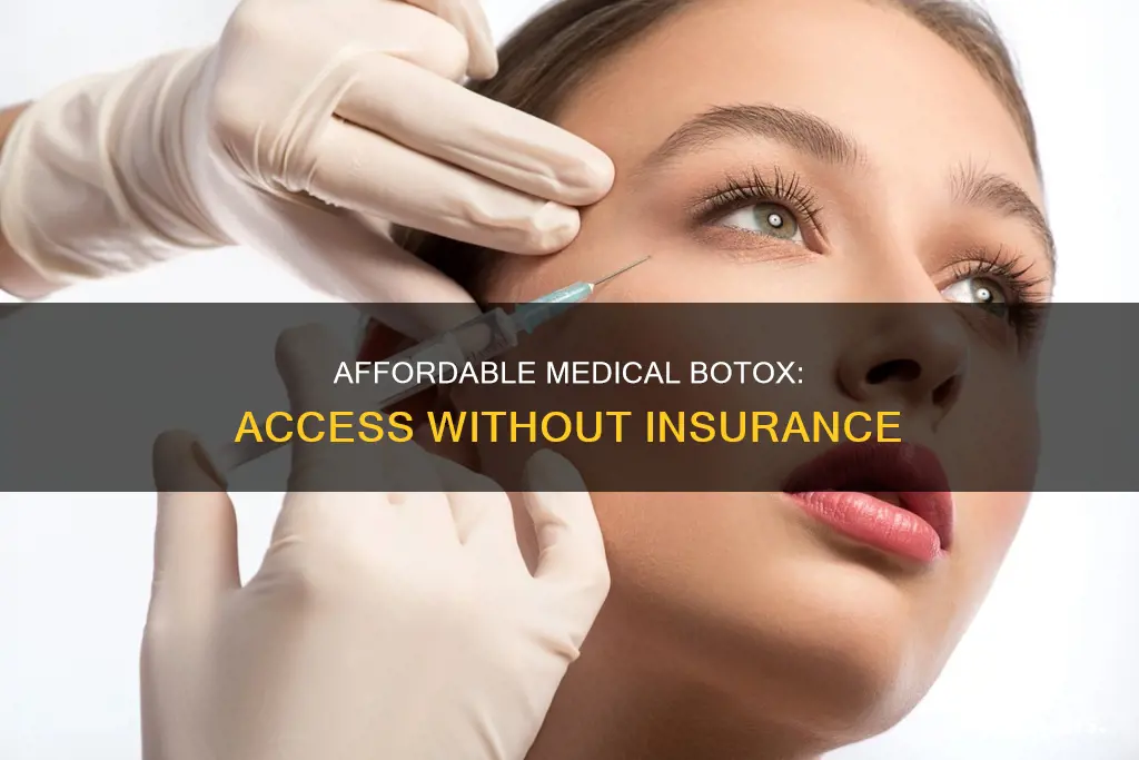 how to get medical botox withouth insurance