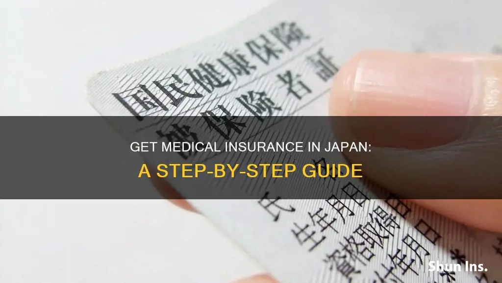 how to get medical insurance in japan