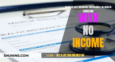 Get Medical Insurance in North Carolina Without Income