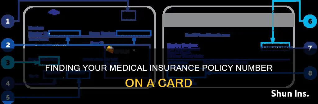 how to get medical insurance policy number on card