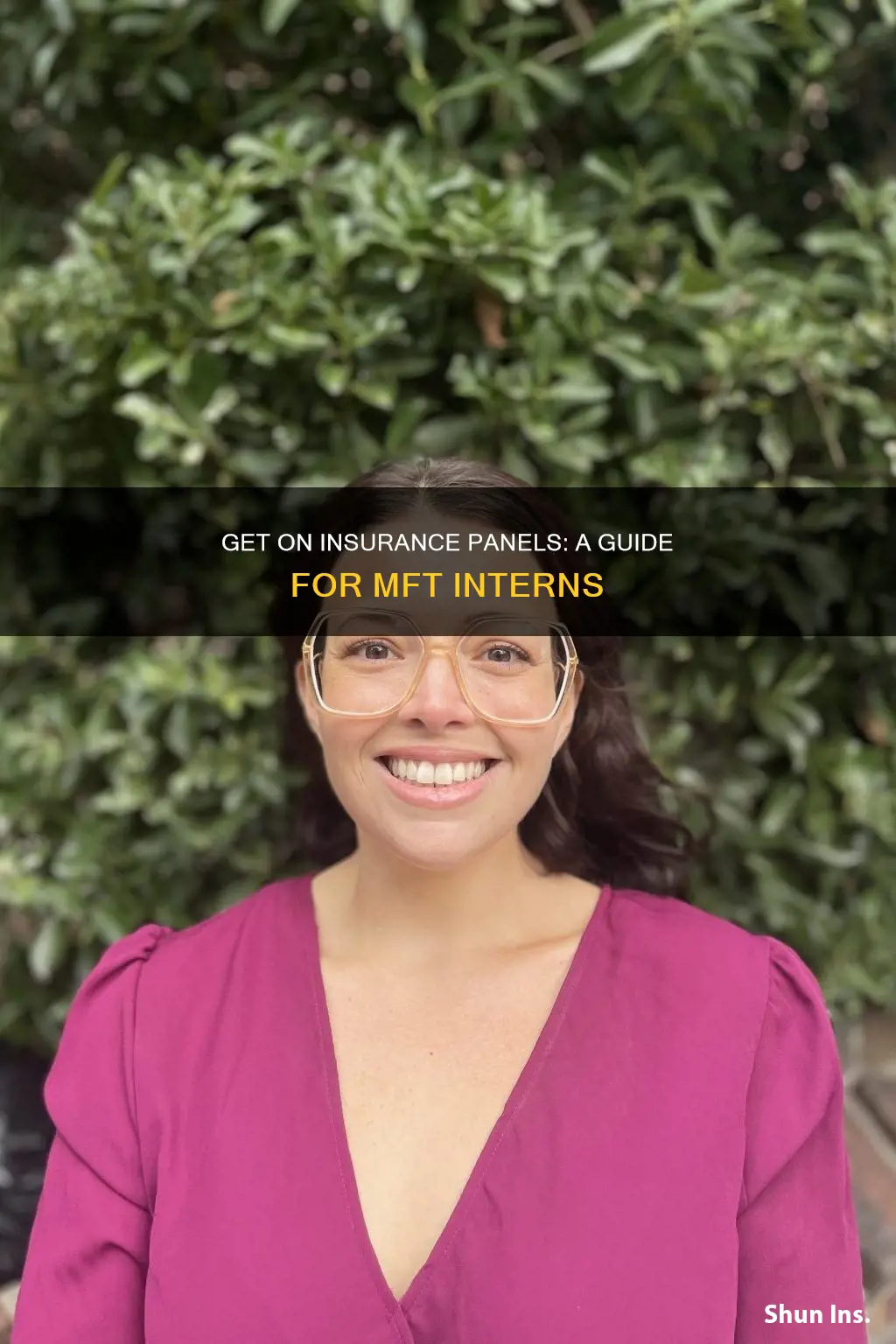 how to get on medical insurance panel mft intern positions
