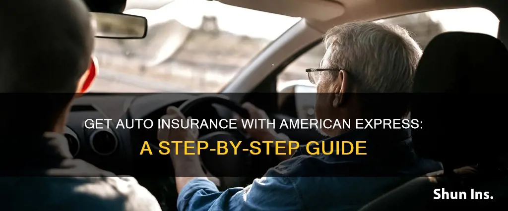 how to get primary auto insurance with american express