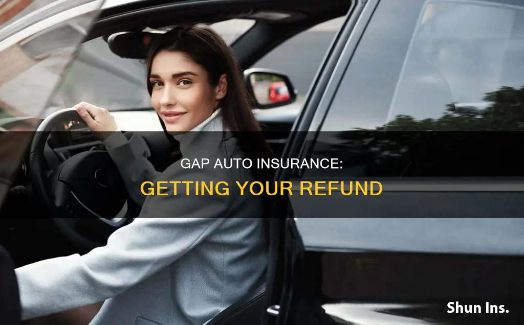 how to get refund on gap auto insurence