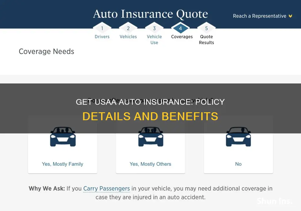 how to get usaa auto insurance policy information