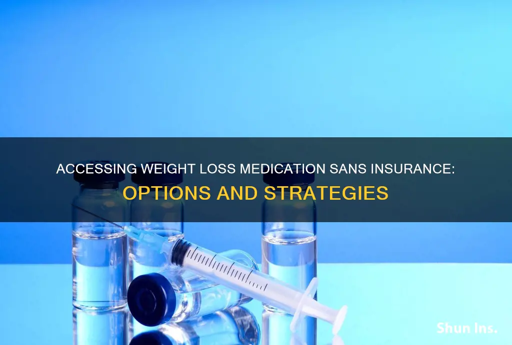 how to get weight loss medication without insurance