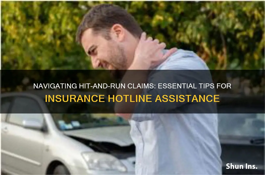 how to handle a hit and run insurance hotline