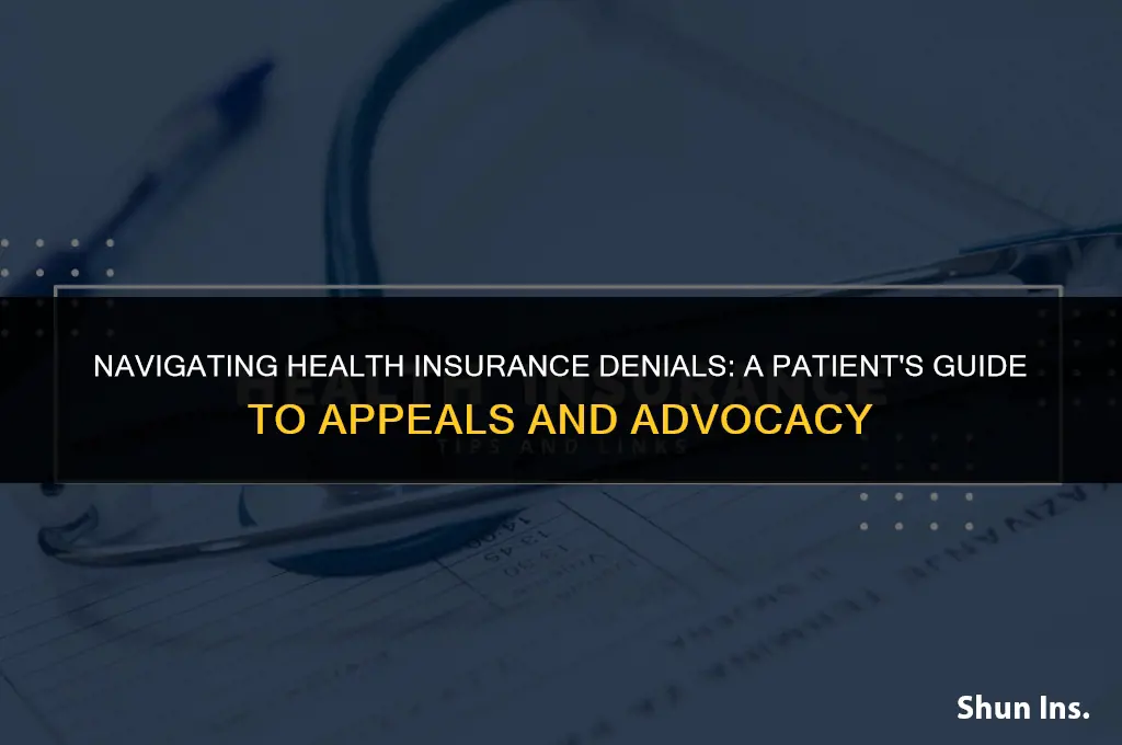 how to handle health insurance denials