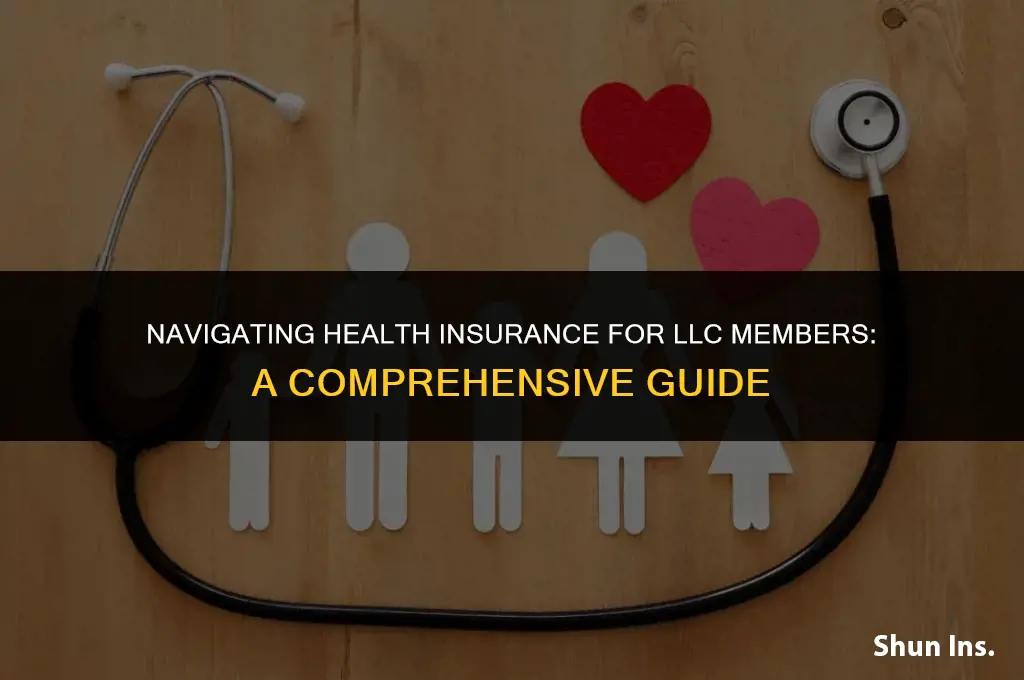 how to handle health insurance llc members
