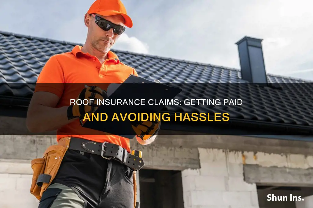 how to handle payment for roof insurance
