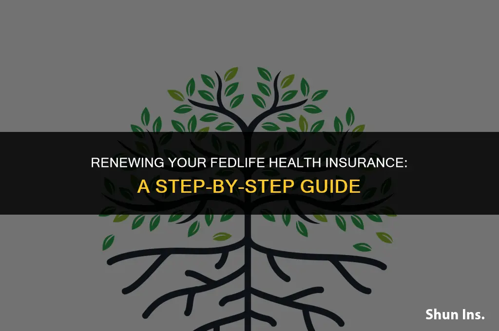 how to i renew my fedlis health insurance