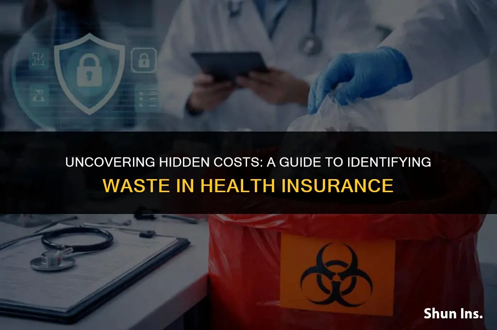 how to identify waste in health insurance