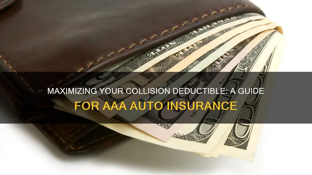 how to increase collision deductible aaa auto insurance