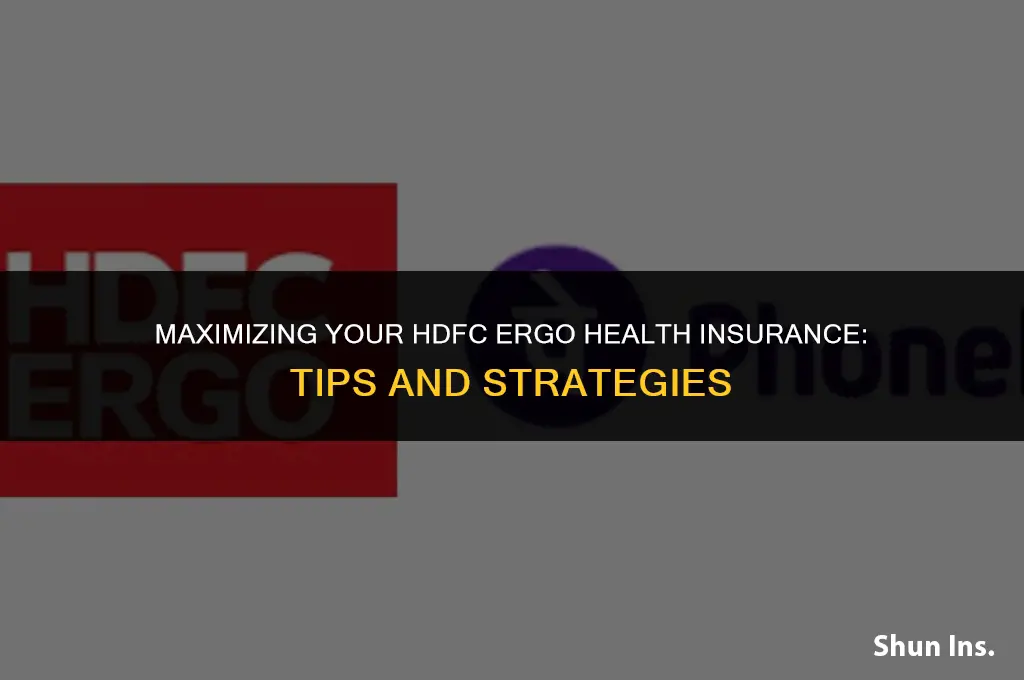 how to increase hdfc ergo health insurance