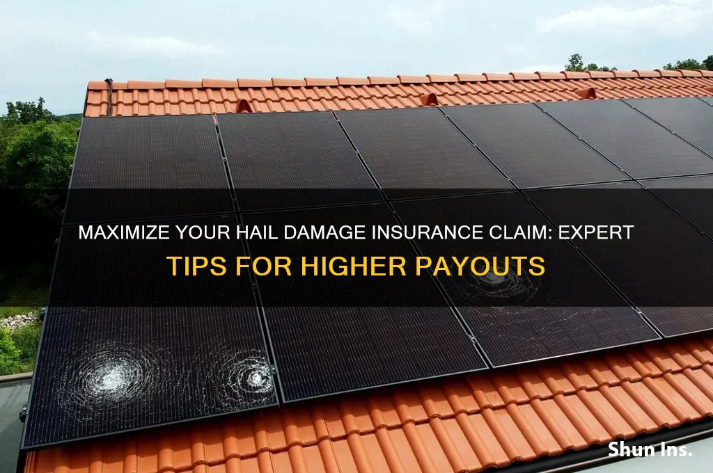 how to increase insurance payout for hail damage